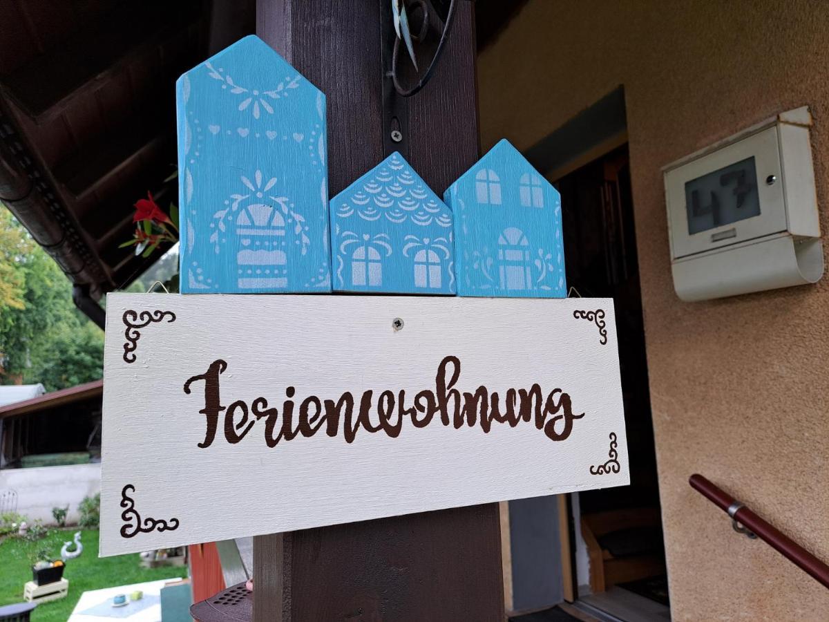 Ferienwohnung Sonja Mit Garten Und Freisitz Steinwiesen Extérieur photo